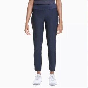 NEW Puma Womens Size XS Blue Pull On PWRSHAPE Golf Pants Ankle Length $80 UPF50+